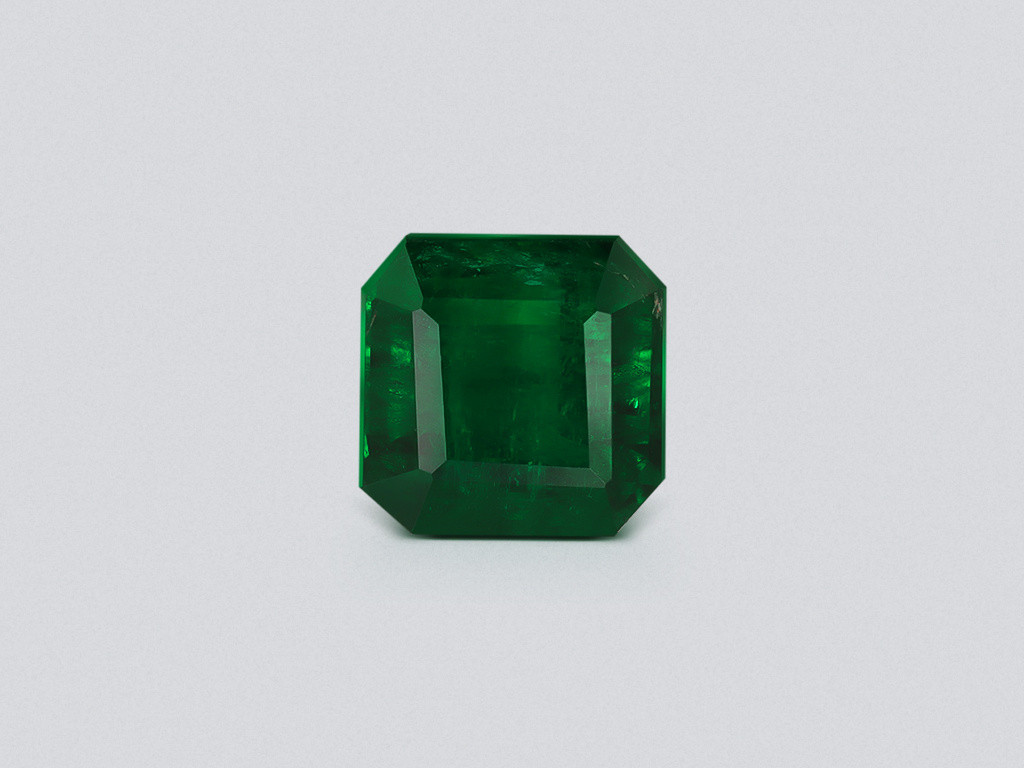 Émeraude taille octogonale vert vif de 2,02 carats, Pakistan Image №1