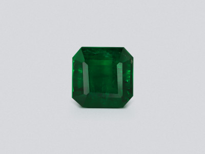 Émeraude taille octogonale vert vif de 2,02 carats, Pakistan photo