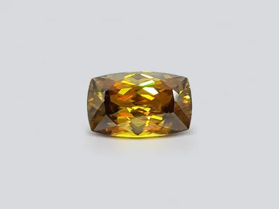 Cushion cut gold sphene 12.75 ct, Pakistan photo