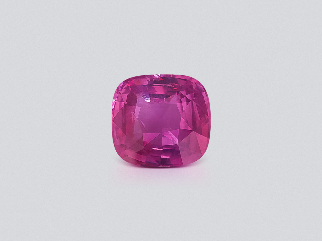 Saphir rose non chauffé taille coussin 5,02 carats, Sri Lanka Image №1