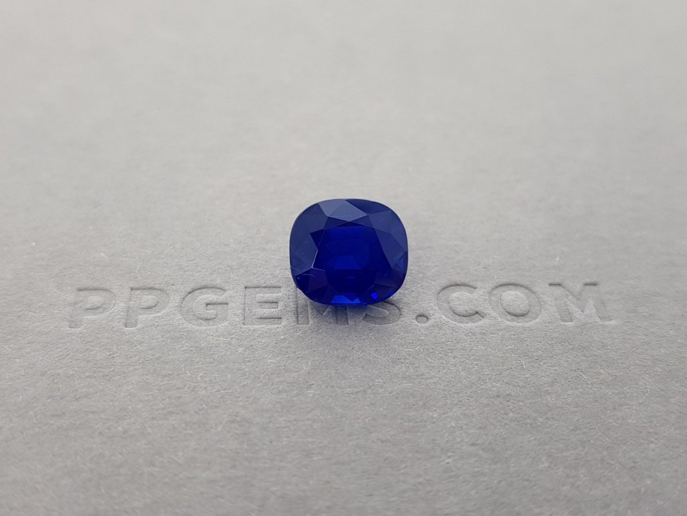 Extremely rare unheated Kashmir sapphire 3.78 ct Image №6