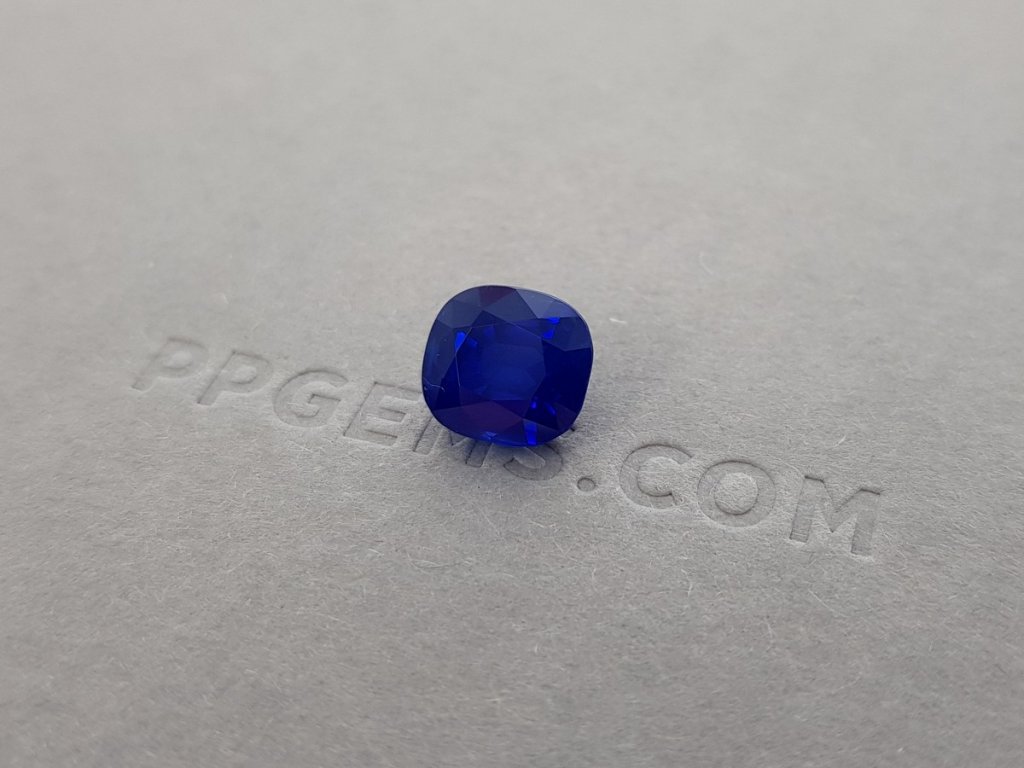 Extremely rare unheated Kashmir sapphire 3.78 ct Image №4