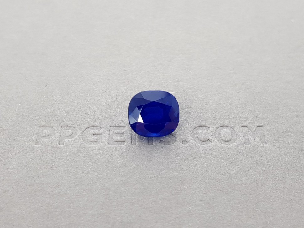Extremely rare unheated Kashmir sapphire 3.78 ct Image №7