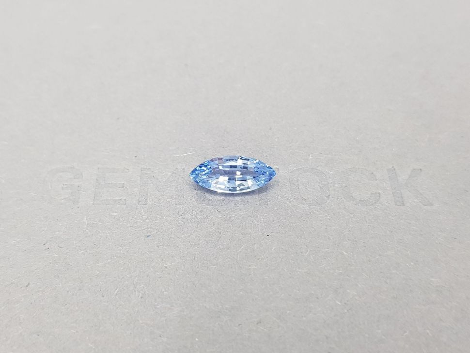 Pastel blue unheated sapphire 1.45 ct, Sri-Lanka Image №1