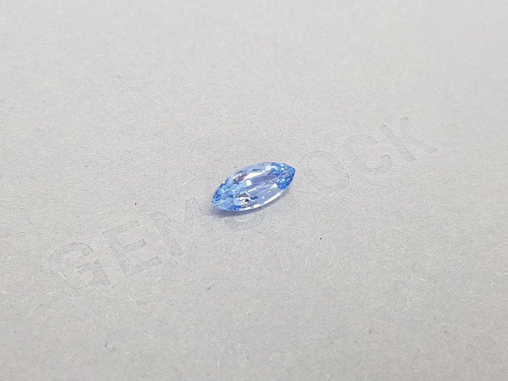 Pastel blue unheated sapphire 1.45 ct, Sri-Lanka Image №3