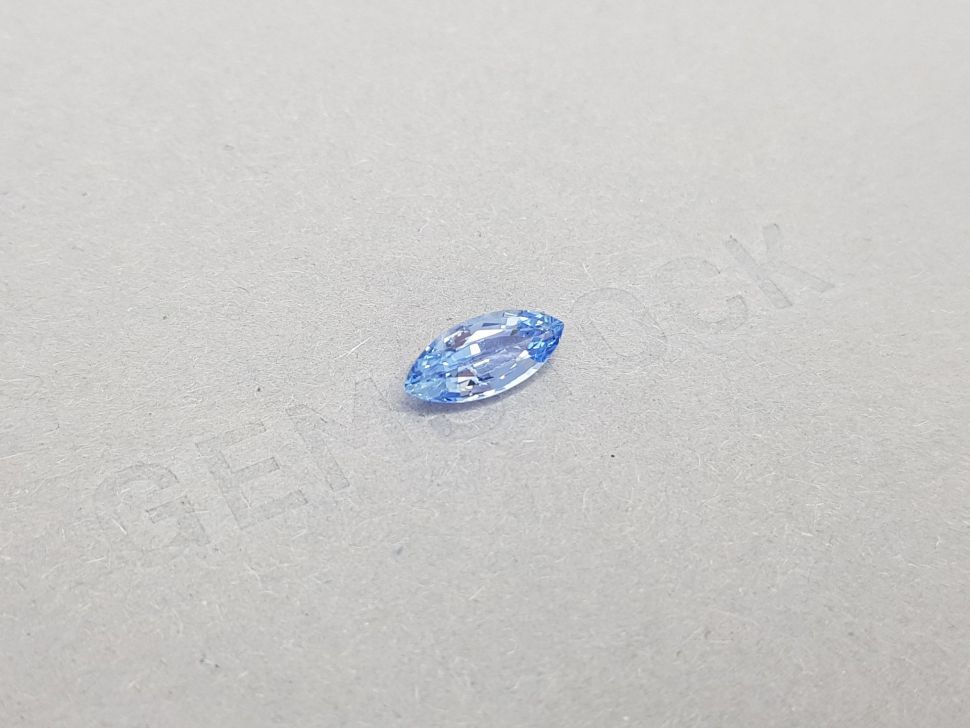 Pastel blue unheated sapphire 1.45 ct, Sri-Lanka Image №3