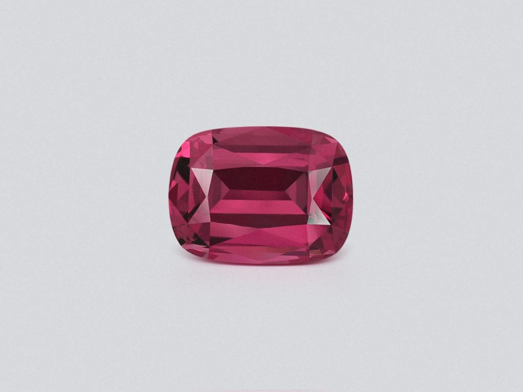 Rhodolite garnet cushion cut 1.67carats, Tanzania Image №1