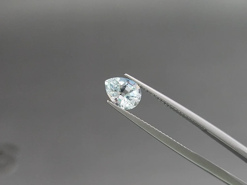 Satz aquamarine im birnenschliff 2,14 karat, Madagaskar Image №3