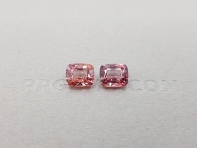 Pair of Burmese spinels 2.98 ct photo