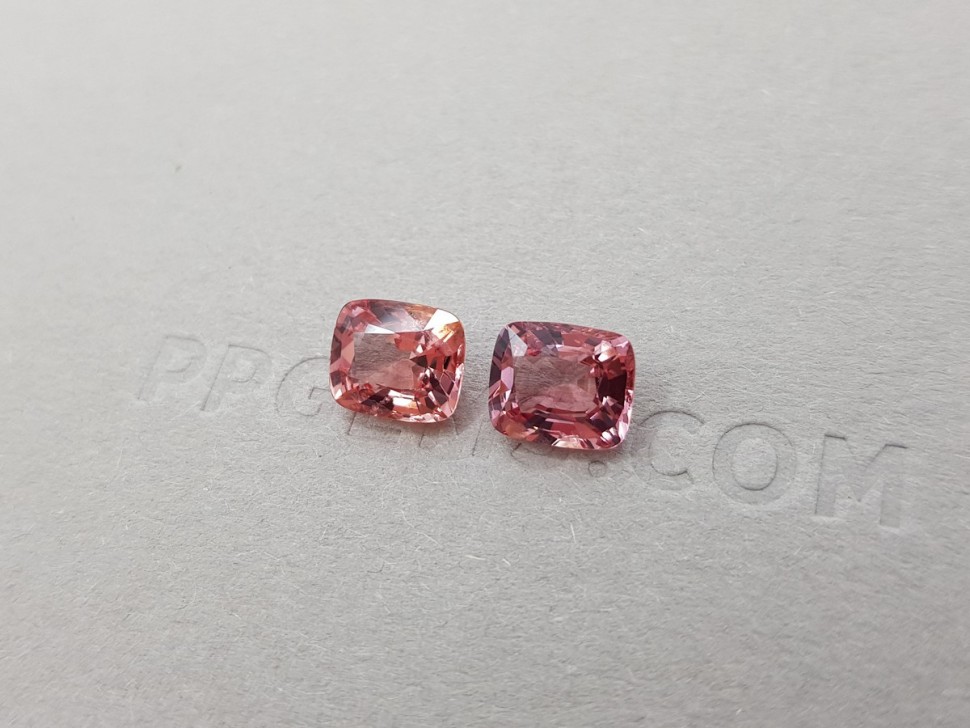 Pair of Burmese spinels 2.98 ct Image №2