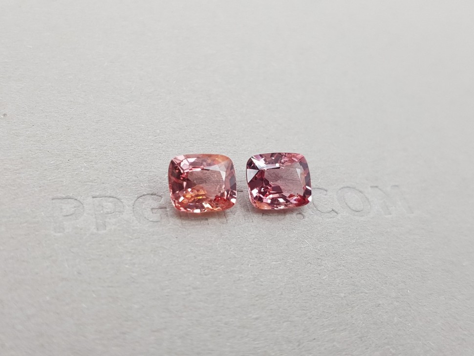 Pair of Burmese spinels 2.98 ct Image №3