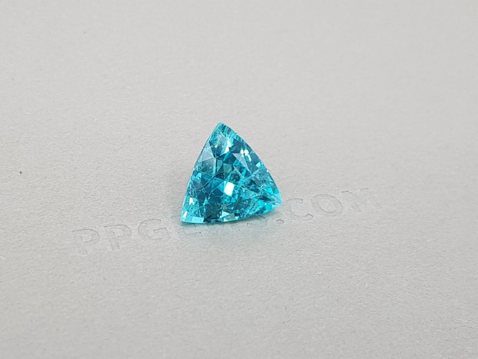 Rare cut bright blue Paraiba tourmaline 6.10 trillion ct, GIA Image №2