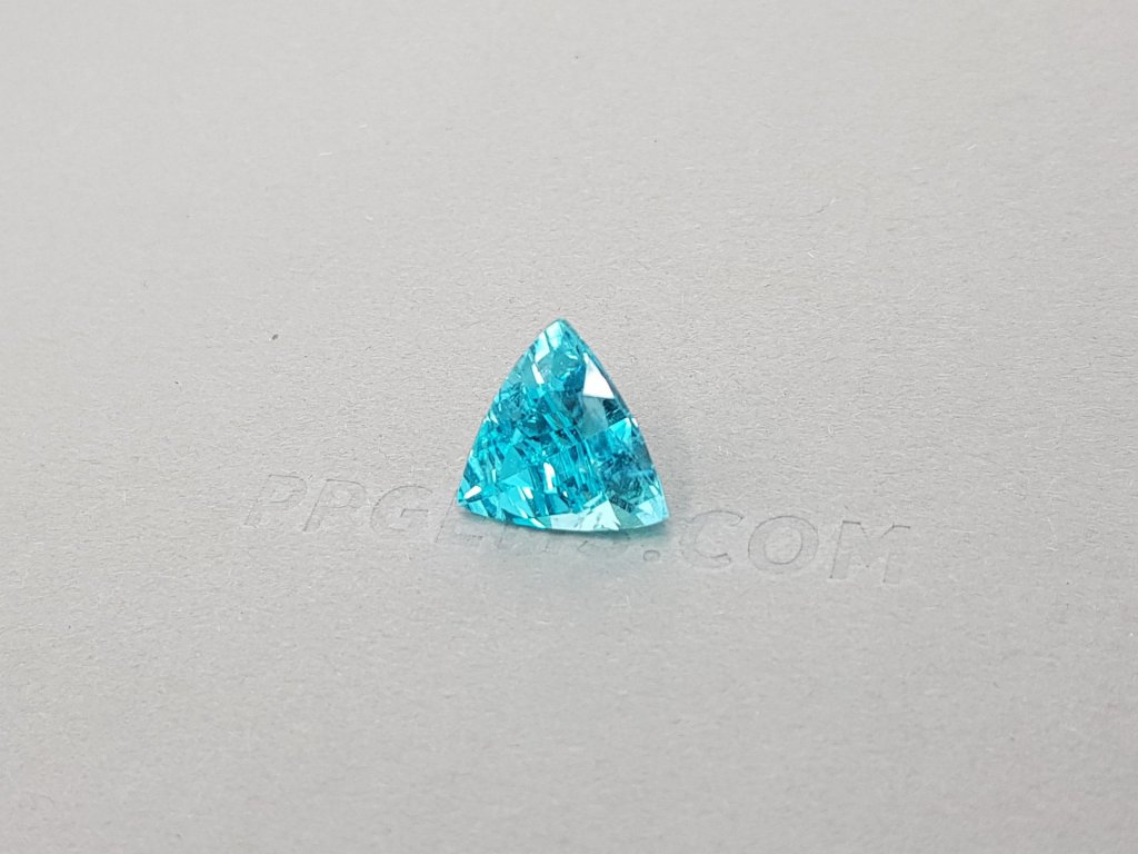 Rare cut bright blue Paraiba tourmaline 6.10 trillion ct, GIA Image №3