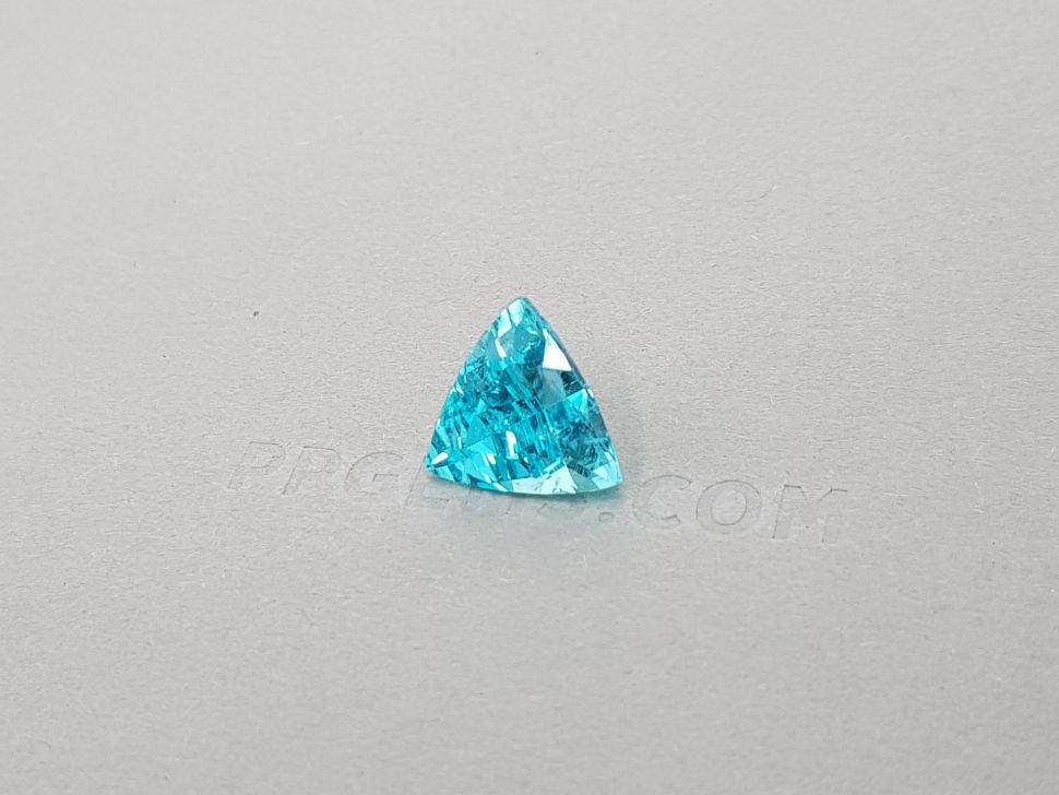 Rare cut bright blue Paraiba tourmaline 6.10 trillion ct, GIA Image №3