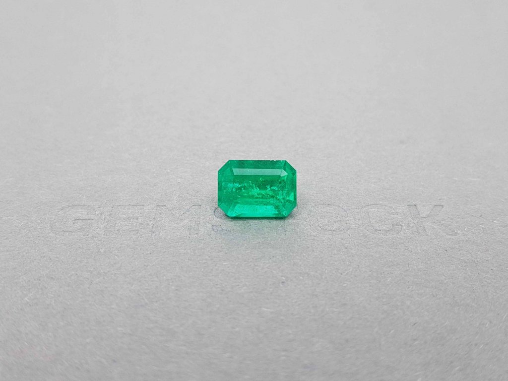 Colombian vivid green emerald 2.96 ct, GRS Minor Image №1