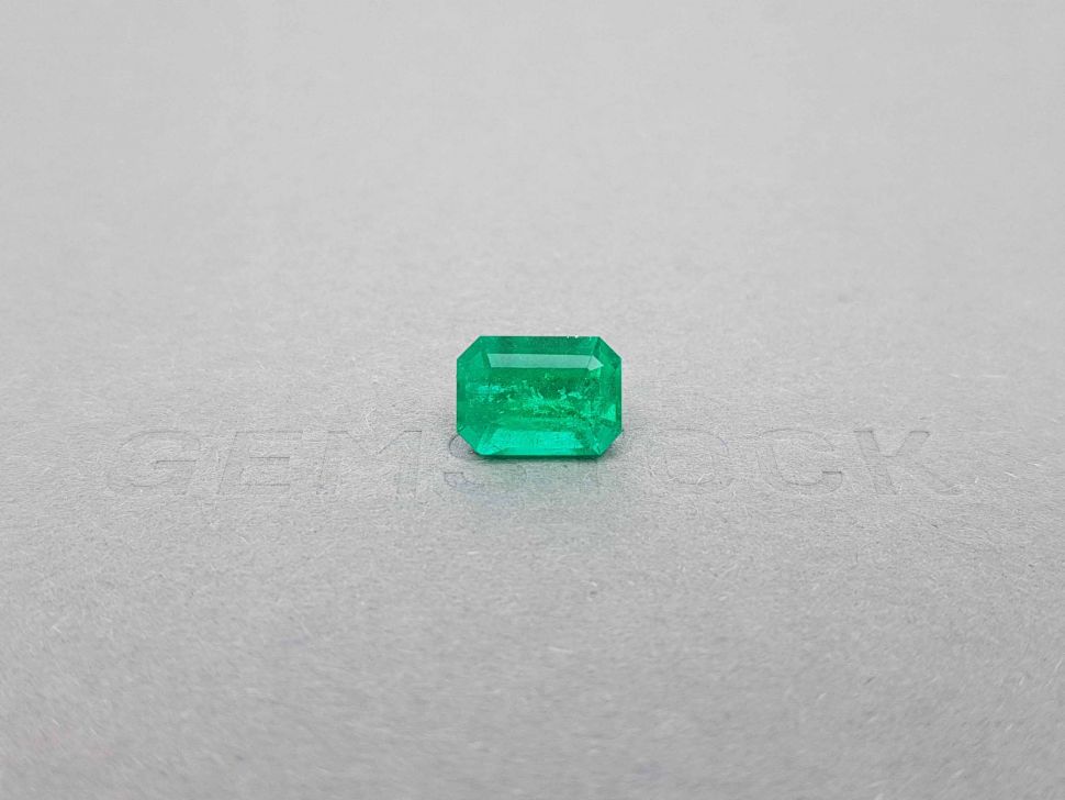Colombian vivid green emerald 2.96 ct, GRS Minor Image №1