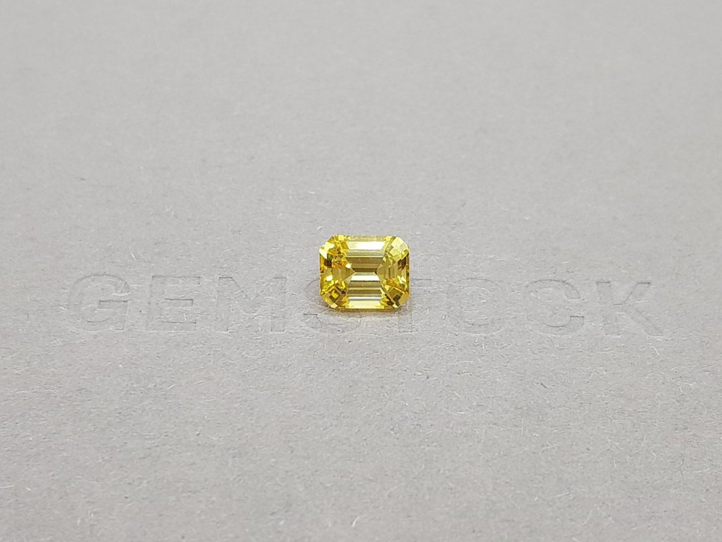 Octagon yellow sapphire 2.01 ct, Sri Lanka Image №1
