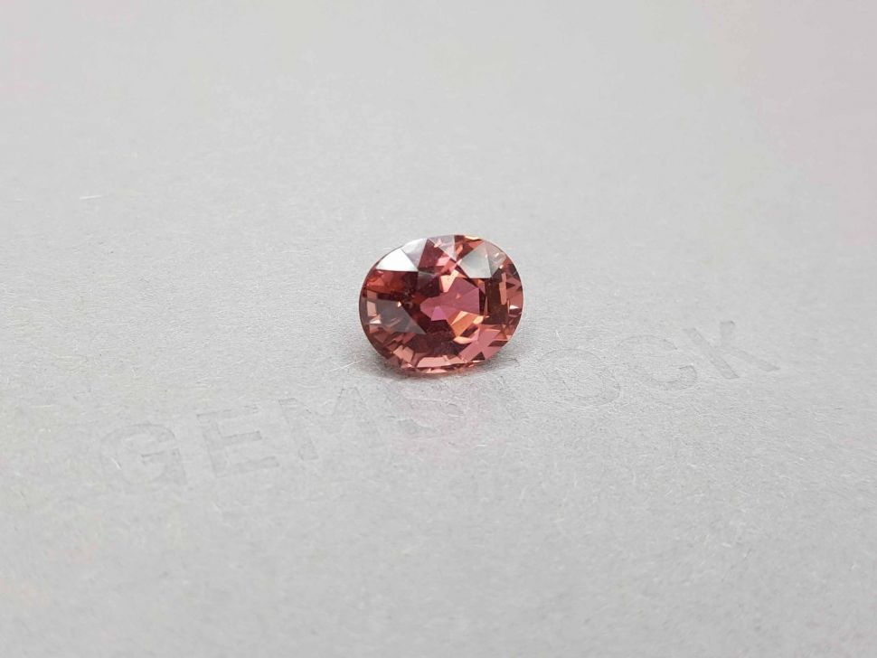 Rubellite oval cut 6.10 ct, Afghanistan Image №2