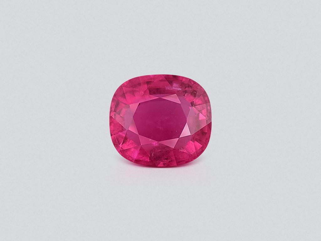 Tourmaline rubellite cushion cut 7.20 carats, África Image №1