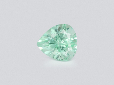 Tourmaline Paraiba taille poire 0,84 carat, Mozambique photo
