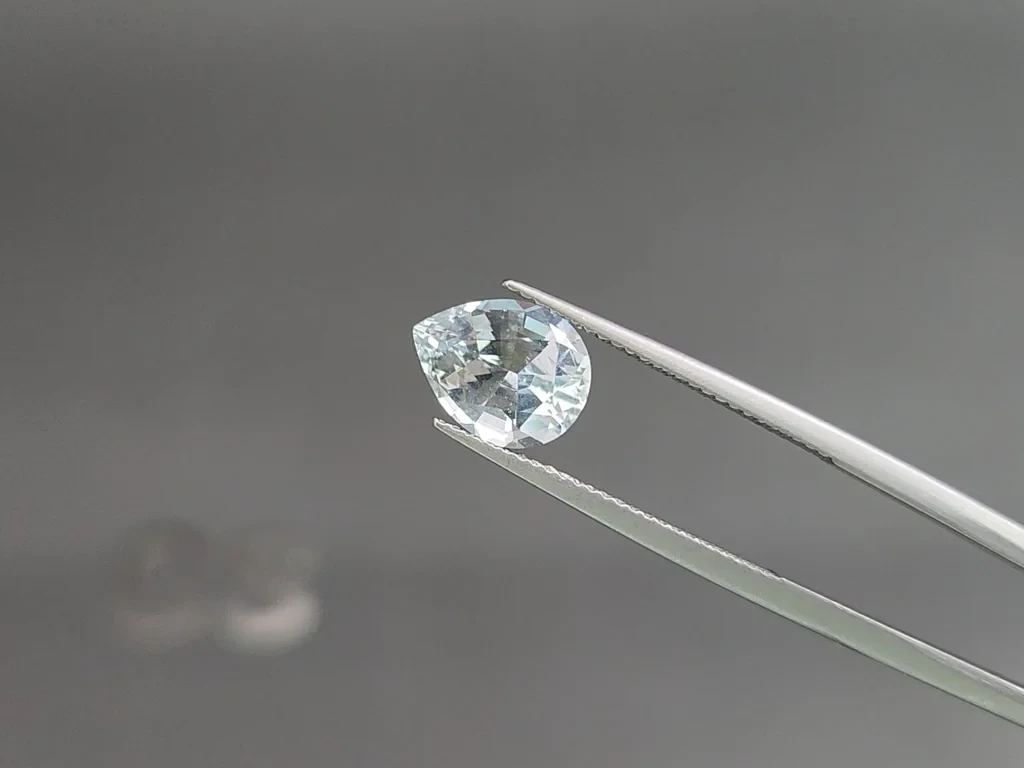 Satz aquamarine im birnenschliff 4,27 karat, Madagaskar Image №3