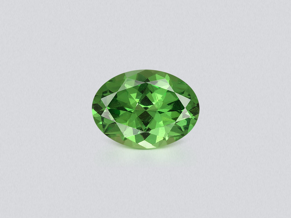 Grossular garnet oval cut 0.82 carats, Madagascar Image №1