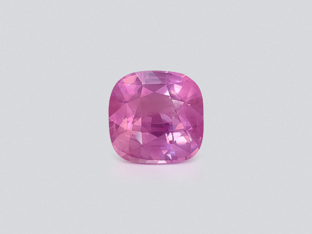 Unbehandelter rosa saphir im cushion-schliff 3,10 karat, Sri Lanka Image №1