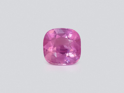 Unbehandelter rosa saphir im cushion-schliff 3,10 karat, Sri Lanka photo