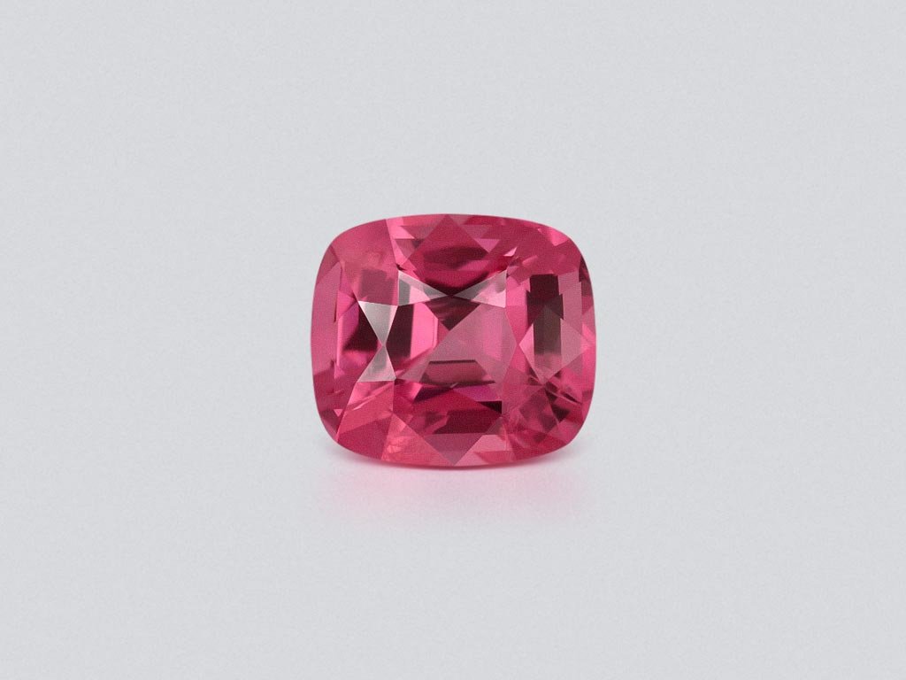 Pink Mahenge spinel in cushion cut 3.16 carats, Tanzania Image №1