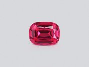 Spinelle Mahenge Vibrant Rose-Rouge taille coussin 5,86 carats, Tanzanie 