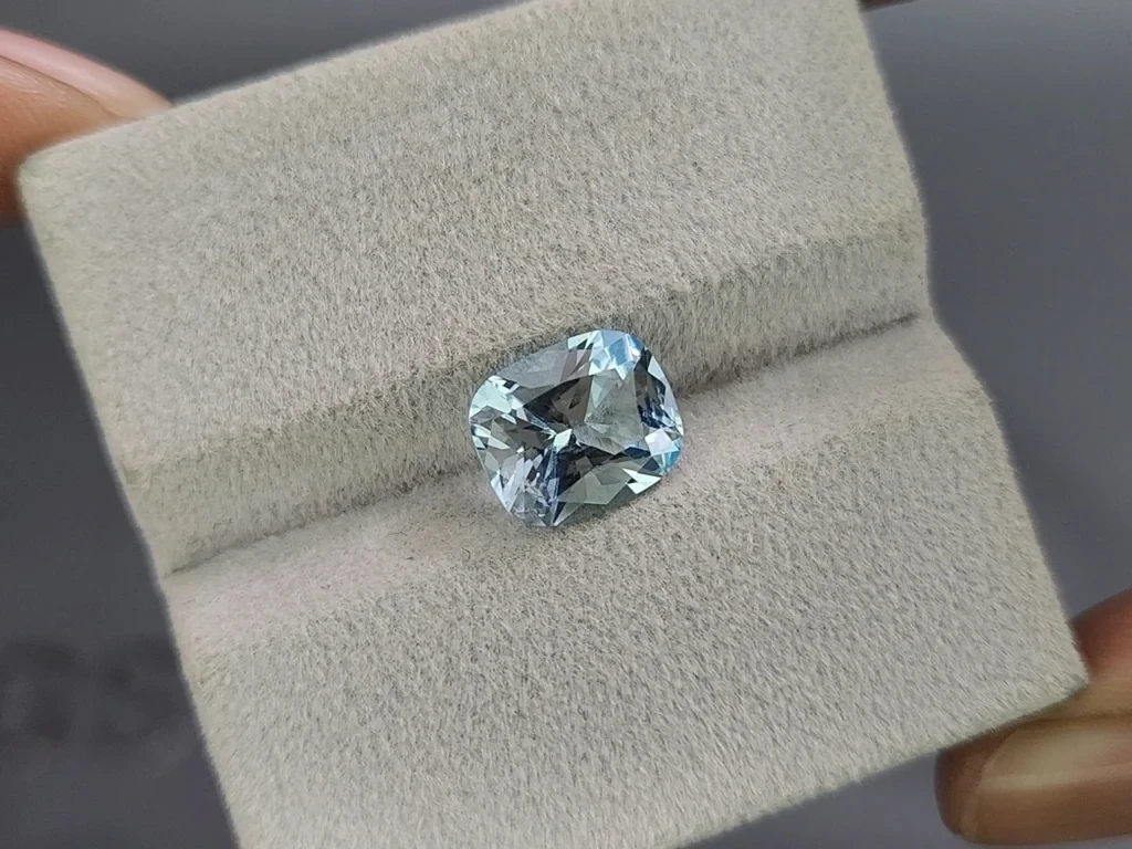 Aigue-marine taille coussin de 2,43 carats, Madagascar  Image №4