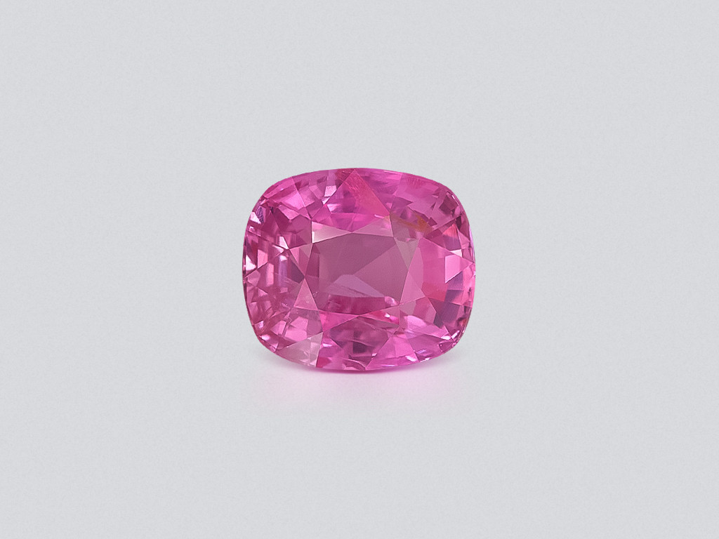 Unbehandelter rosa saphir im cushion-schliff 2,65 karat, Sri Lanka Image №1