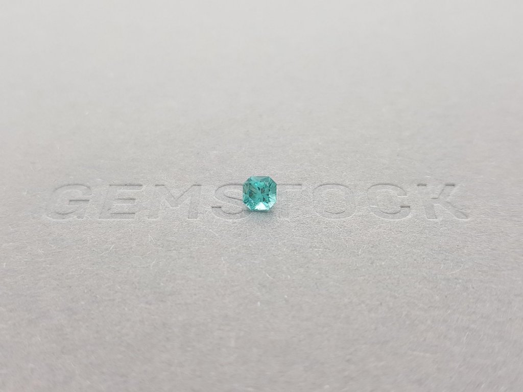 Octagon blue tourmaline 0.31 ct Image №1