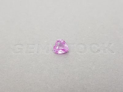 Heart cut unheated pink sapphire 2.01 ct, Madagascar photo