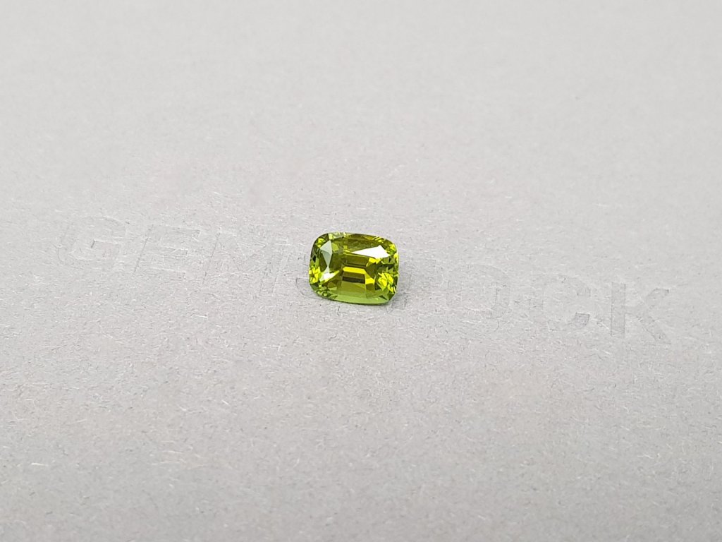 Green tourmaline from Nigeria in cushion cut 1.16 carats Image №3