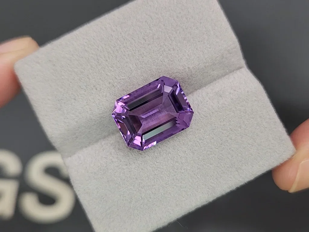 Ensemble améthystes taille octogonale 22,43 carats  Image №6