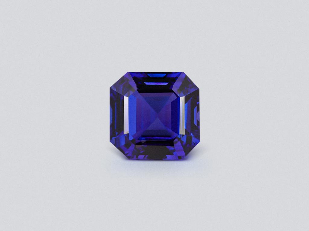 Großer königsblauer tansanit im asscher schliff 34,86 carats, Tansania Image №1