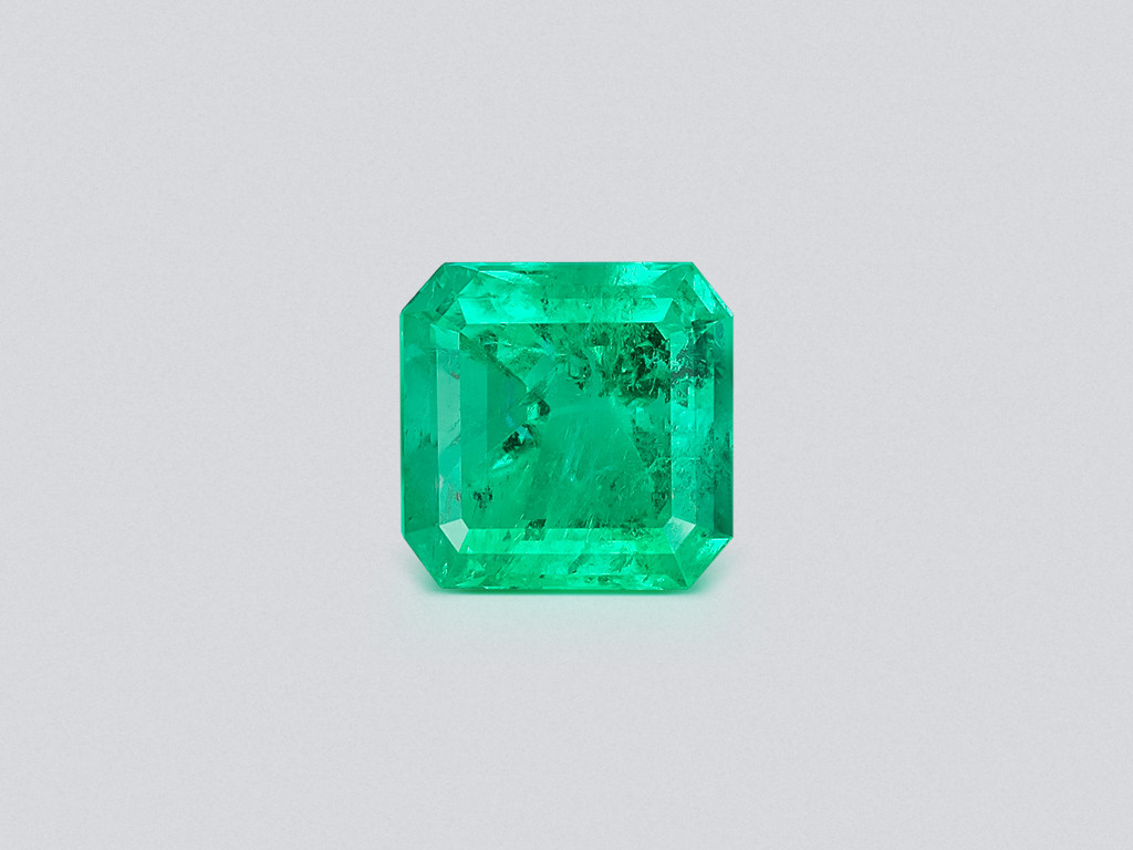 Large emerald  Intense Green octagon cut 29.23 carats, Colombia Image №1