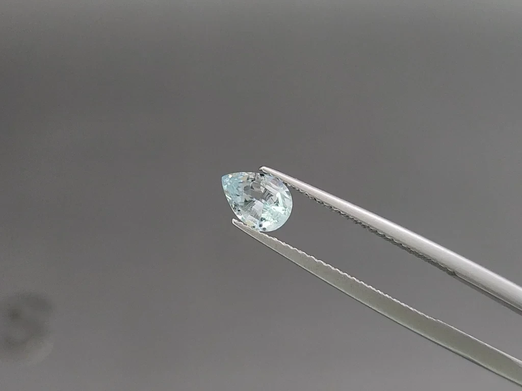 Ensemble aigues-marines taille poire, 1,97 carat, Madagascar Image №3