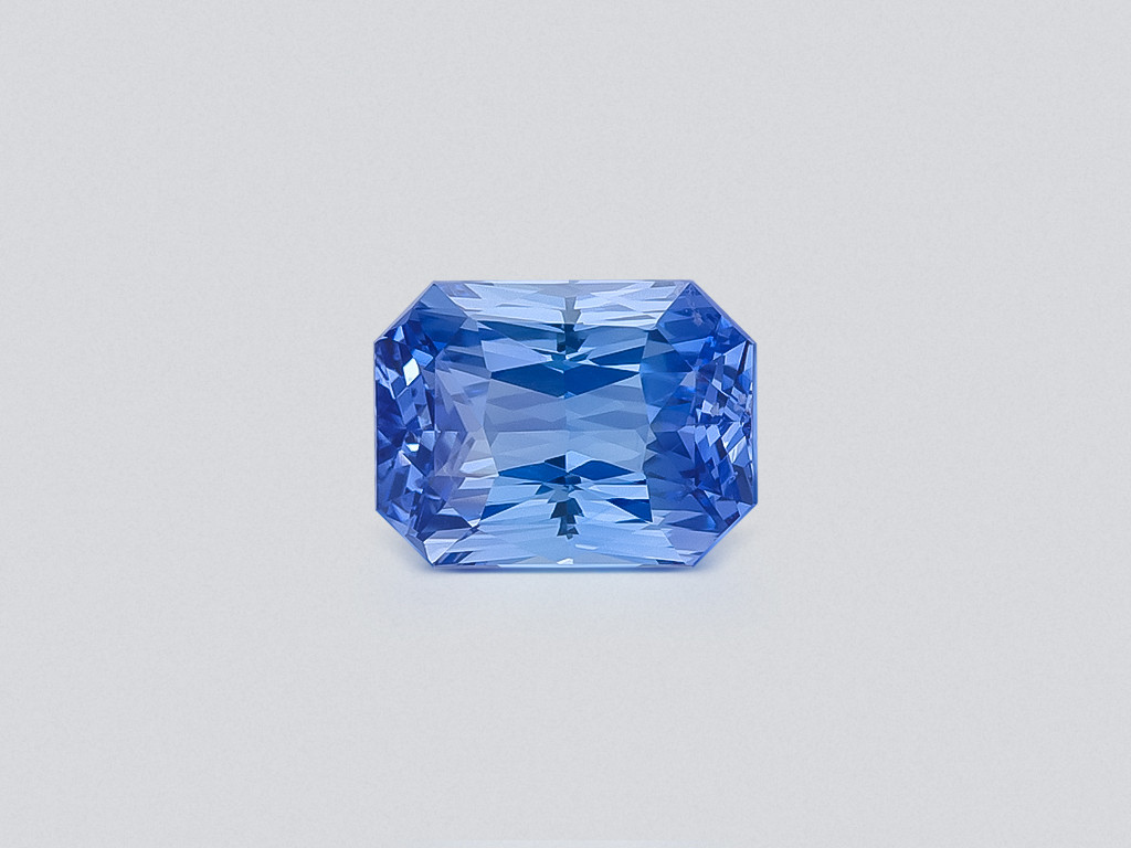Blauer saphir im radiant-schliff 3,05 karat, Sri Lanka Image №1