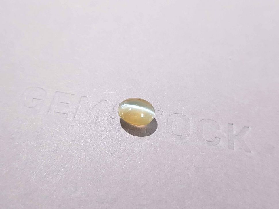 Chrysoberyl with cat's eye effect 1.91 ct Image №4