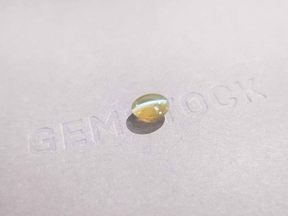 Chrysoberyl with cat's eye effect 1.91 ct Image №5