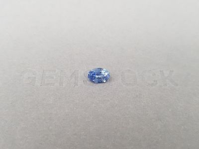 Bright blue oval cut sapphire 0.94 ct, Sri Lanka photo