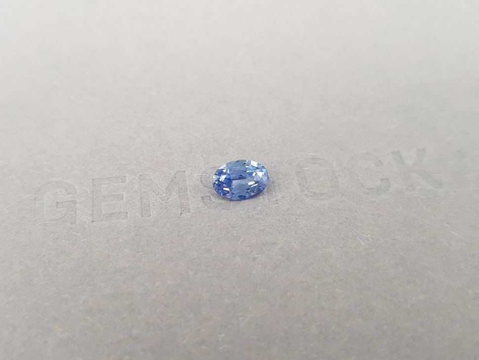 Bright blue oval cut sapphire 0.94 ct, Sri Lanka Image №2