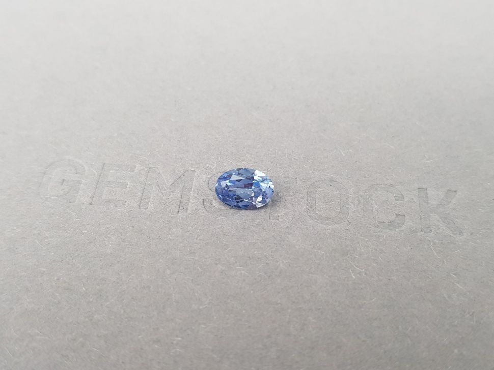 Bright blue oval cut sapphire 0.94 ct, Sri Lanka Image №3