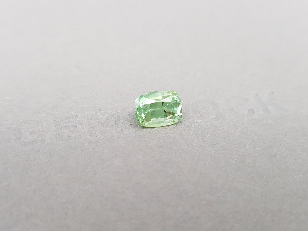 Mint green cushion cut tourmaline 1.79 carats, Nigeria Image №3
