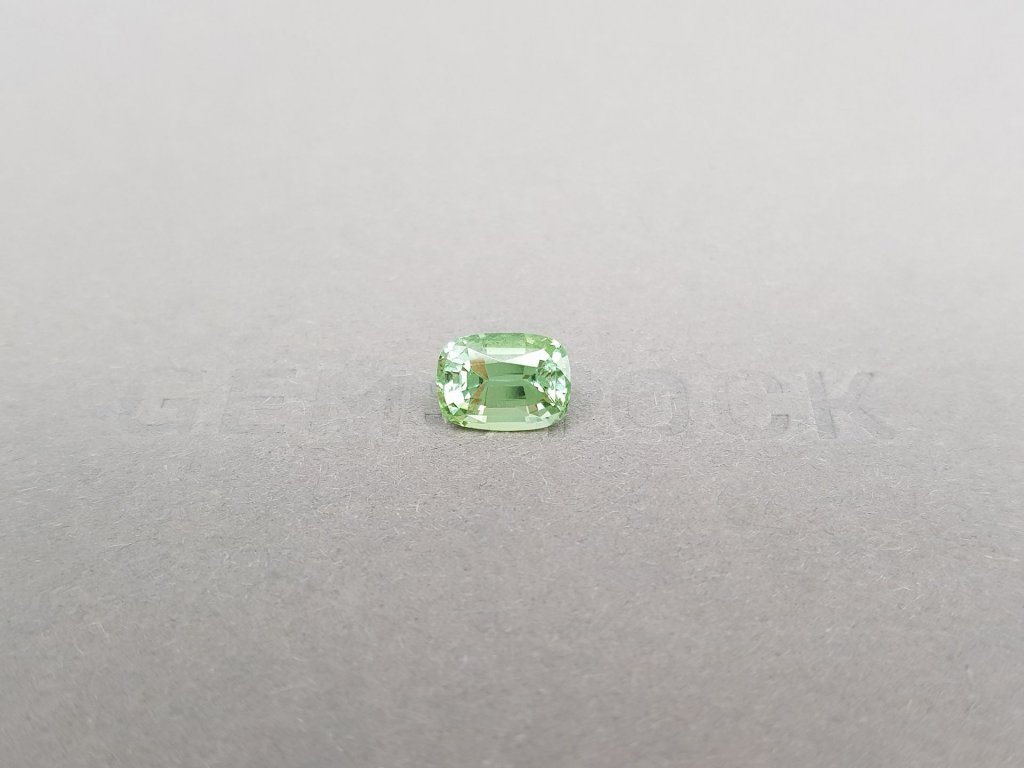 Mint green cushion cut tourmaline 1.79 carats, Nigeria Image №1