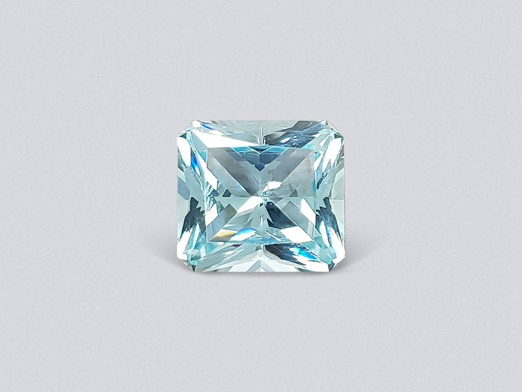 Aquamarine from Africa, radiant cut, 6.29 carats Image №1