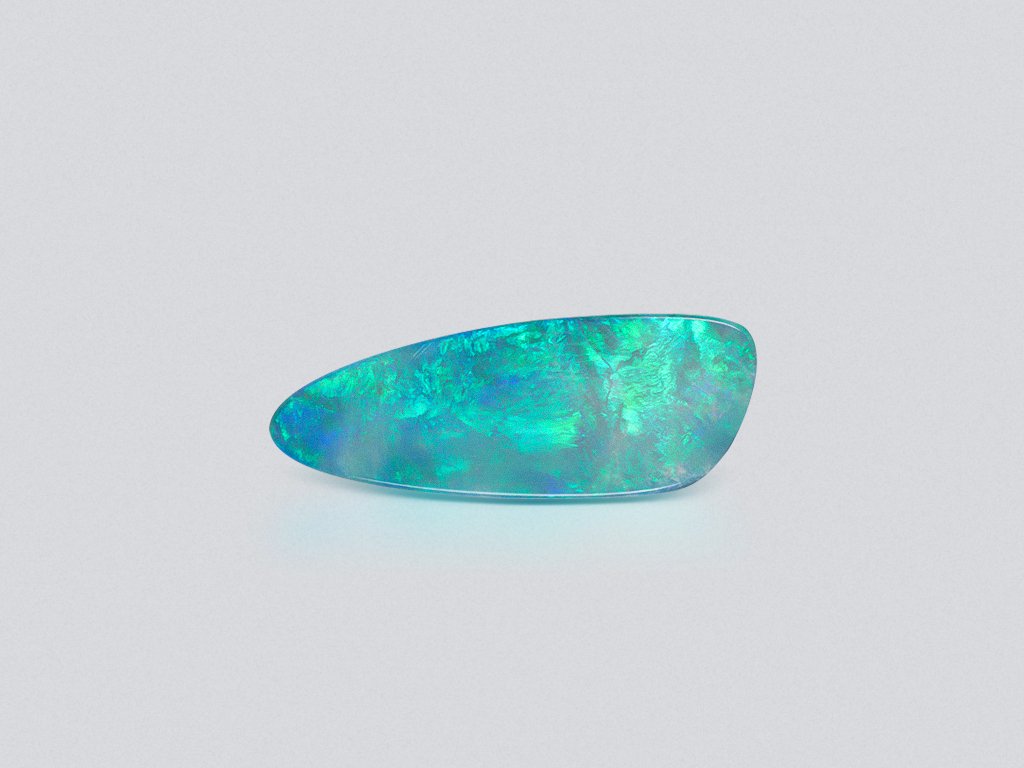 Doublet opal cabochon cut 7.11 carats, Australia Image №1