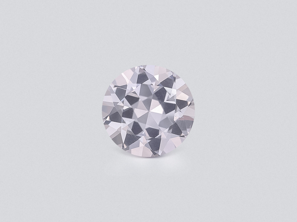 Saphir blanc de taille ronde 3,85 carats, Sri Lanka Image №1
